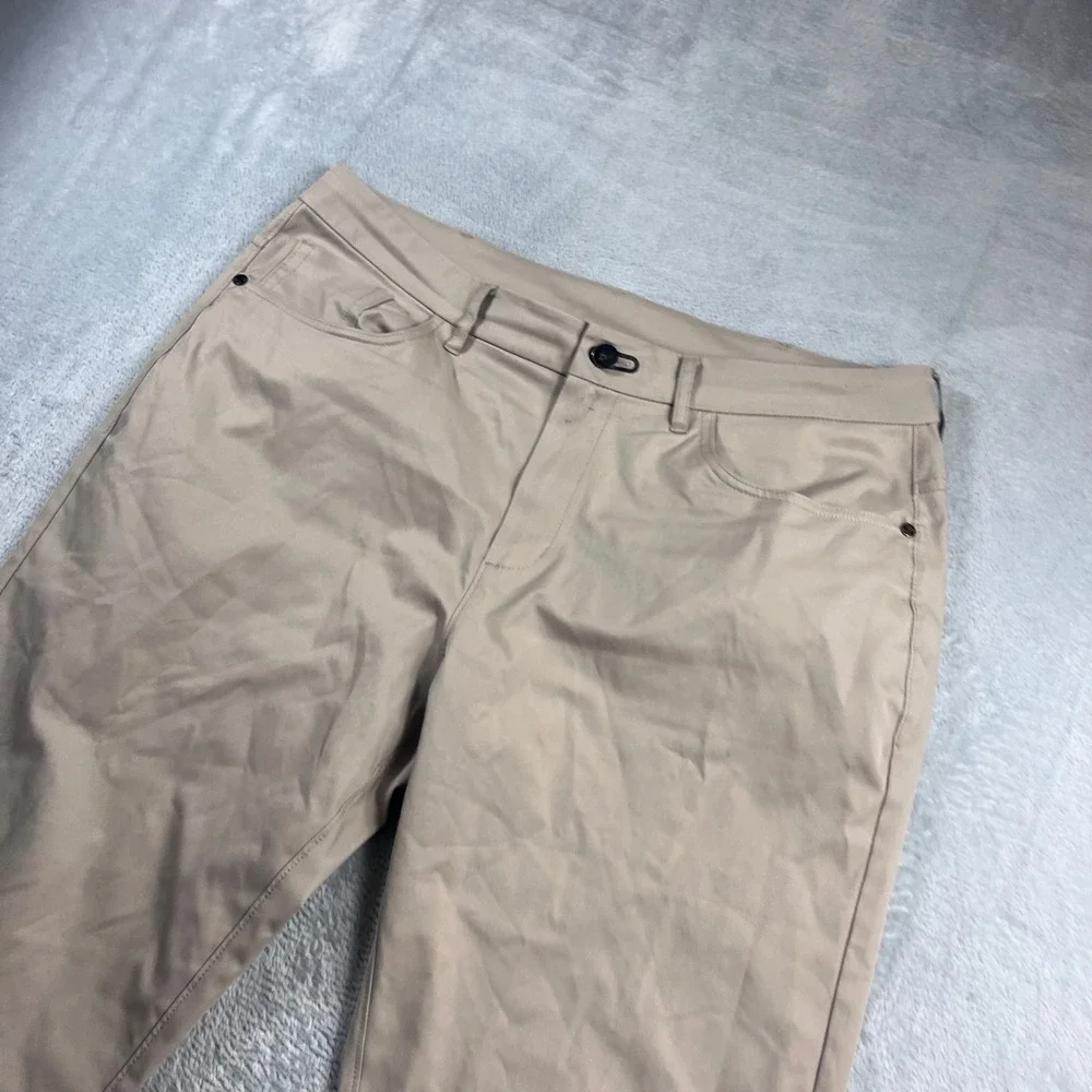 Public Rec Mens All Day Every Day 5-Pocket Pants Khaki Tan 34x30 Tech Chino